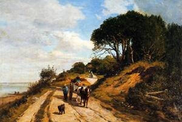 The Road from Trouville to Honfleur 1851 1855